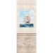 Панель ПВХ ламинированная с фотопечатью ВЕК (VEK) Старый город Парусник панно 2700х500х9 мм