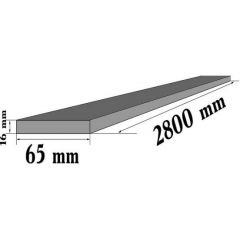Блок панельный Finitura Dekor шпон 65х16х2800 мм, дуб (арт.015) шт.