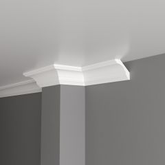 Карниз Decor-Dizayn (Декор-Дизайн) 2000х69х65 мм Белый (DD17)