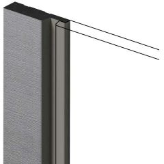 Финишный молдинг HiWood (ХайВуд) 2700х42х12 мм S339S (LF124A)