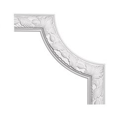 Угловой элемент Evroplast (Европласт) 250х250х25 мм (1.52.348)