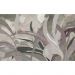 Обои виниловые на флизелине Design Studio 3D Avangard Дизайнерские листья в пастельных тонах Натуральный холст (AVG-020)