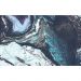 Обои виниловые на флизелине Design Studio 3D Каменная красота Камень в разрезе в голубых тонах Натуральный холст (KK-039)