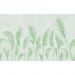 Обои виниловые на флизелине Design Studio 3D Нежность Художственные колосья в зелёных тонах Гладкий песок (NJ-030)