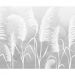Обои виниловые на флизелине Design Studio 3D Нежность Колосья на небесном фоне в серых тонах Натуральный холст (NJ-034)