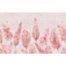 Обои виниловые на флизелине Design Studio 3D Нежность Колосья на текстурном фоне в красных тонах Фреска (NJ-042)