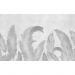 Обои виниловые на флизелине Design Studio 3D Нежность Крупные акварельные колосья в серых тонах Натуральный холст (NJ-049)