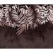 Обои виниловые на флизелине Design Studio 3D Тропикалия Красные ниспадающие листья Бесшовная Фреска Ultra (FLV-013)