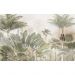 Обои виниловые на флизелине Design Studio 3D Саванна Пальмы на фоне гранж Гладкий песок (SVN-001)