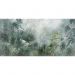 Обои виниловые на флизелине Design Studio 3D Leaves Потёртые тропические листья на холсте Натуральный холст (LVS-011)
