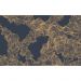 Обои виниловые на флизелине Design Studio 3D Line Style Роскошные золотые линии на синем Натуральный холст (LST-002)
