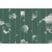 Обои виниловые на флизелине Design Studio 3D Line Style Абстрактные серебрянные планеты с облаками Гладкий песок (LST-053)