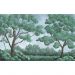 Обои виниловые на флизелине Design Studio 3D Picturesque Деревья в нежно зелёных тонах Фреска (PRS-003)