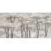 Обои виниловые на флизелине Design Studio 3D Picturesque Густые верхушки деревьев в светлых тонах Гладкий песок (PRS-010)