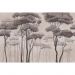 Обои виниловые на флизелине Design Studio 3D Picturesque Высокие деревья в бежевых тонах Бесшовная Фреска Ultra (PRS-015)