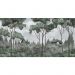 Обои виниловые на флизелине Design Studio 3D Picturesque Смешанный лес в зелёных тонах Бесшовная Фреска Гранд (PRS-019)