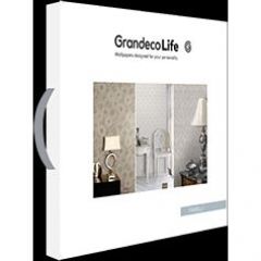 Обои виниловые на Флизелине Grandeco Farelli 10.05 х 1.06 м (A66801)
