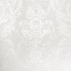 Обои флизелиновые Wiganford (Виганфорд) LIANNA Leeds Мотив дамаск с цветами белый 10,05х1,06 м (N55642)