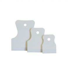 Набор резиновых шпателей Кедр (Cedr) белые 40-60-80 мм 3 шт (139-0004)