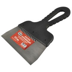 Шпатель фасадный Кедр (Cedr) 150 мм нержавеющая сталь пластиковая ручка (040-0150)