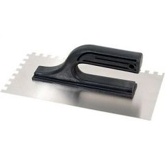 Кельма зубчатая нержавеющая Master Color (Мастер Колор) 270х130 мм зуб 8х8 мм (30-2043)