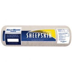 Шубка Kelly-Moore Paints AAA Merino Sheepskin Roller Cover 9х3/8 дюйма 100% натуральная овчина мериноса (0037-172)