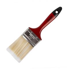 Кисть плоская Кедр (Cedr) № 2,5/63 мм искуственная щетина пластмассовая ручка (046-1525)