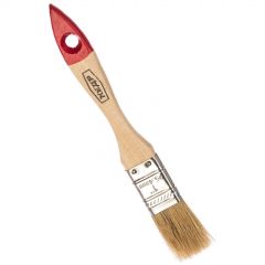 Кисть плоская Кедр (Cedr) № 1/25 мм деревянная ручка (006-3810)