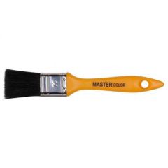 Кисть флейцевая Master Color 30 мм смешанная черная щетина пластиковая ручка (30-0161)