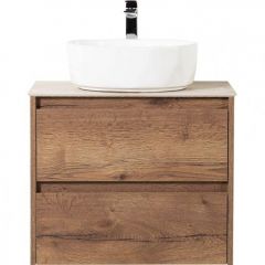 Тумба со столешницей и накладной раковиной подвесная BelBagno KRAFT 100 kraft100rt-kepbo-1302h316-set