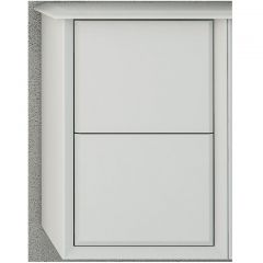 Шкафчик подвесной Cezares Bellagio совместимый с базой под раковину 54717 Bianco opaco 35x46x48 см