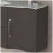 Шкаф Cezares (Цезарис) Sting подвесной под раковину с одной распашной дверцей, реверсивный 54624 Talpa, 34x52x55 см
