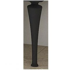 Ножки для шкафчика Cezares Tiffany, комплект 2 штуки, высота 35 см, дерево 40387 Nero grafite, 8x8x35 см