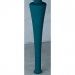 Ножки для шкафчика Cezares Tiffany, комплект 2 штуки, высота 35 см, дерево 40388 Blu Petrolio, 8x8x35 см