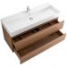 База под раковину подвесная Cezares (Цезарис) Molveno 46 с двумя выкатными ящиками Noce Chiaro 1200x460x500 MOLVENO 46-120-2C-SO-NC