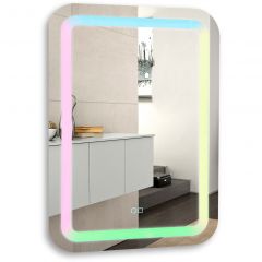 Зеркало Azario Мальта RGB 550х800 мульти-цвет, c сенсорным выключателем LED-00002511