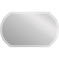 Зеркало Cersanit LED 090 Design 100x60 с подсветкой с антизапотеванием овальное (KN-LU-LED090*100-d-Os)