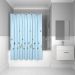 Штора для ванной комнаты Iddis Basic 200х200 см blue butterfly SCID031P