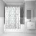 Штора для ванной комнаты Iddis Basic 200х200 см elegant silver SCID132P