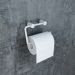 Держатель для туалетной бумаги без крышки Iddis Petite сплав металлов белый матовый PETWT00i43