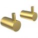Комплект одинарных крючков Iddis Petite сплав металлов матовое золото PET2G02i41