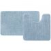 Набор ковриков для ванной комнаты Iddis 50х80 + 50х50 микрофибра синий BSET03Mi13