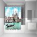 Штора для ванной комнаты Iddis Basic 180х200 см Venice moments Blue 540P18Ri11