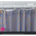 Штора для ванной Iddis 200x180 см полиэстер фиолетовый BG02P18i11