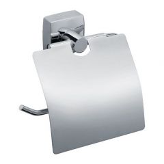 Держатель туалетной бумаги с крышкой Fixsen Kvadro FX-61310 Хром