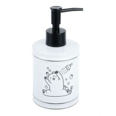 Дозатор для жидкого мыла Fixsen Teddy FX-600-1 белый