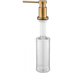 Дозатор для жидкого мыла Paulmark Brevit D005-BG, брашированное золото