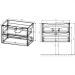 База под раковину Vincea (Винчея) Mia VMC-2MA750VO подвесная 2 выкатных ящика soft close V.Oak