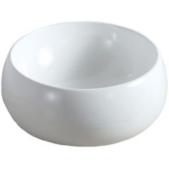 Раковина керамическая BelBagno BB1065 400х400х160 накладная, цвет белый
