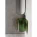 Раковина подвесная прозрачная угловая Abber Kristall зеленая 422х422х500 мм AT2705Emerald